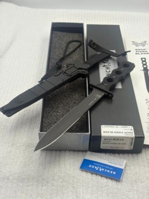 Benchmade 185SBK SOCP Fixed Blade Knife NIB Made In USA