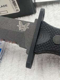 Benchmade 185SBK SOCP Fixed Blade Knife NIB Made In USA