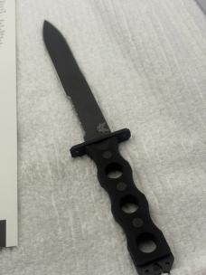 Benchmade 185SBK SOCP Fixed Blade Knife NIB Made In USA
