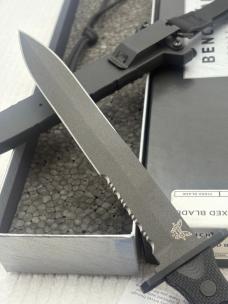 Benchmade 185SBK SOCP Fixed Blade Knife NIB Made In USA
