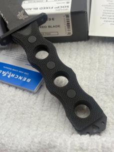 Benchmade 185SBK SOCP Fixed Blade Knife NIB Made In USA