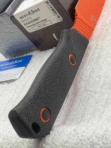 Benchmade Raghorn 15600OR Fixed Blade Hunting Knife New In Box Made In USA