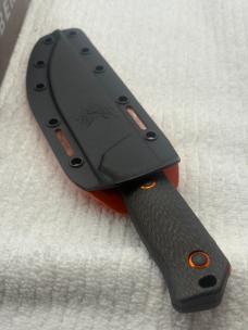 Benchmade Raghorn 15600OR Fixed Blade Hunting Knife New In Box Made In USA