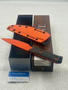 Benchmade Raghorn 15600OR Fixed Blade Hunting Knife New In Box Made In USA