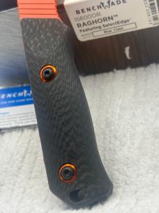 Benchmade Raghorn 15600OR Fixed Blade Hunting Knife New In Box Made In USA