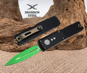 Microtech UTX-85 Gen IV Jedi Master w DE M390MK Signature Series 12324-1JM