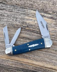 GEC ** NORTHFIELD EASTER EGG BLUE BURLAP MICARTA CLOUD SHIELD 571326 GEPPETTO WHITTLER SATIN