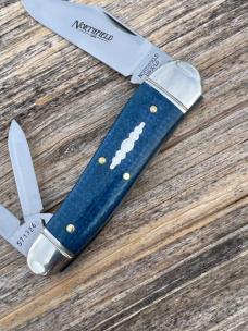 GEC ** NORTHFIELD EASTER EGG BLUE BURLAP MICARTA CLOUD SHIELD 571326 GEPPETTO WHITTLER SATIN