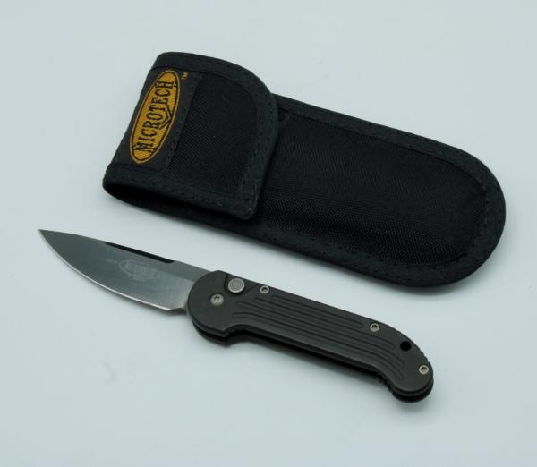 Vintage Microtech UDT 12/2021 14-4CrMo Black Handle Serial #4814 With Sheath Vintage Microtech UDT 12/2021 14-4CrMo Black Handle Serial #4814 With Sheath