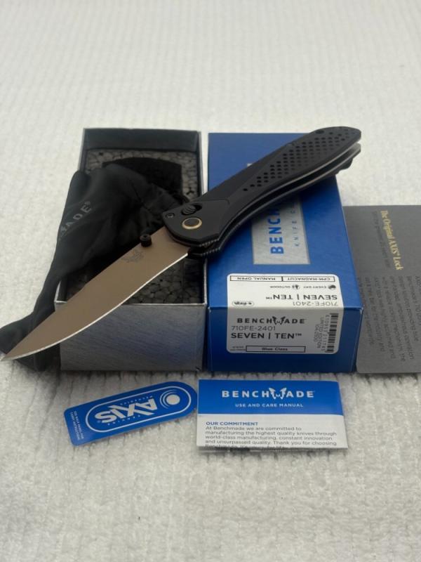 Benchmade Ltd Ed 710FE-2401 Seven / Ten #104 / 2500 25th Ann of Axis Lock
