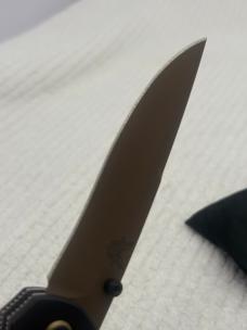 Benchmade Ltd Ed 710FE-2401 Seven / Ten #104 / 2500 25th Ann of Axis Lock