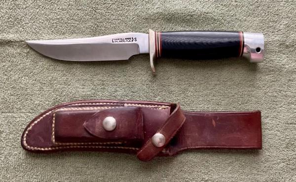 Vintage Randall Made Knife Model 3-5 Hunter JRB Sheath With Extras