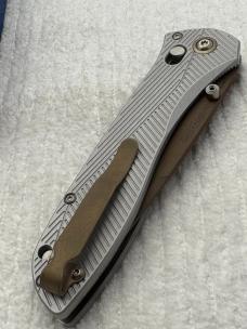 Benchmade 710FE-24 Seven / Ten Manual Opening Pocket Knife NIB Made In USA