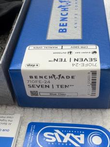 Benchmade 710FE-24 Seven / Ten Manual Opening Pocket Knife NIB Made In USA