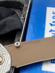 Benchmade 710FE-24 Seven / Ten Manual Opening Pocket Knife NIB Made In USA