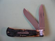 GREAT EASTERN TIDIOUTE 200823 JUMBO TRAPPER PROTO BURNT GRIZZLY JIG BONE
