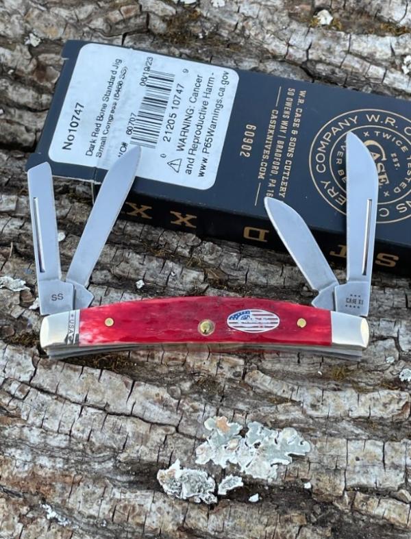 CASE XX ** 2023 SHOT SHOW SPECIAL DARK RED JIG BONE SMALL 4 BLADE CONGRESS CASE XX ** 2023 SHOT SHOW SPECIAL DARK RED JIG BONE SMALL 4 BLADE CONGRESS