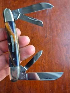 3 7/8" Bulldog 25th Anniversary Limited Edition Congress Folding Pocket, 2004