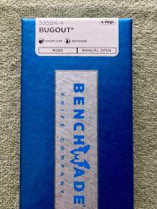 Benchmade 535-BK-4 Bugout Knife M390 New