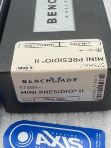 Benchmade 575BK-1 Mini Presidio II Manual Opening New In Box Made In USA