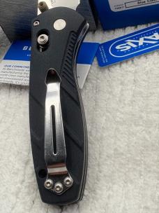 Benchmade 585-03 Mini Barrage Manual Axis Assist Open w Integrated Safety NIB