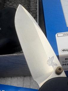 Benchmade 585-03 Mini Barrage Manual Axis Assist Open w Integrated Safety NIB