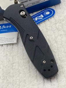 Benchmade 585-03 Mini Barrage Manual Axis Assist Open w Integrated Safety NIB
