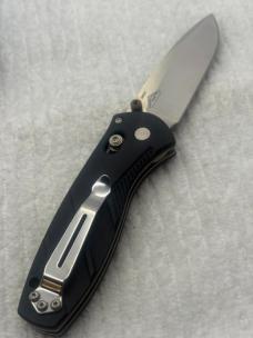 Benchmade 585-03 Mini Barrage Manual Axis Assist Open w Integrated Safety NIB