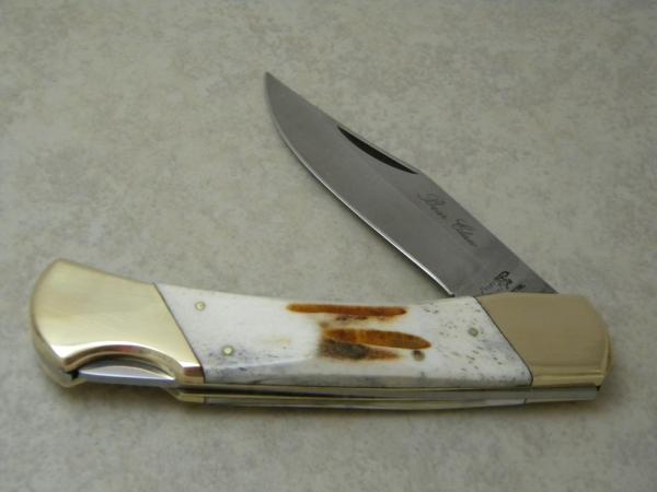 Frost Cutlery Surgical Steel Japan Bone Bear Claw Lockback Knife Frost Cutlery Surgical Steel Japan Bone Bear Claw Lockback Knife