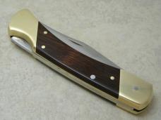 Schrade + USA LB7 Bear Paw Lockback Knife & Pouch