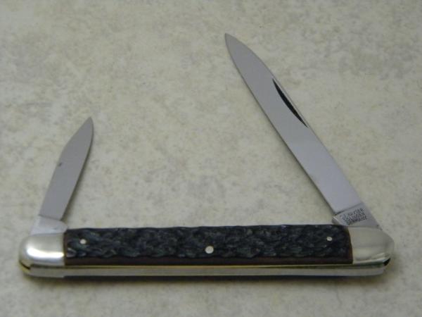 C.F. Kayser Solingen Germany Bone Large Half Whittler Pen Knife