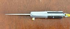 Rare Miniature Keychain Vendetta Corsa Switchblade Knife From Italy, Nice Horn, Unused