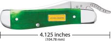 2026 JOHN DEERE BRIGHT GREEN BONE RUSSLOCK BRAND NEW IN BOX