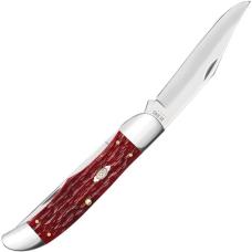 2026 Folding Hunter Dark Red Peach Jig Bone Handle With Sheth Brand New In Box