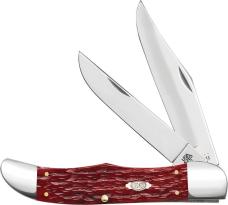 2026 Folding Hunter Dark Red Peach Jig Bone Handle With Sheth Brand New In Box