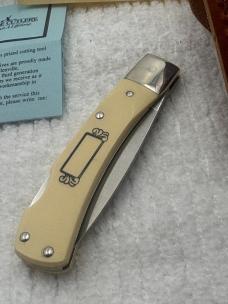 Schrade Scrimshaw  USA 1994 Ltd Ed #1232 / 1500 Great American Outdoor Series