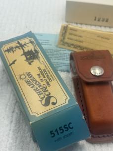 Schrade Scrimshaw  USA 1994 Ltd Ed #1232 / 1500 Great American Outdoor Series