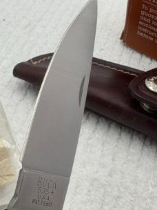 Buck USA 1991 BuckLock 2 Model 535 2 Blade Double Lock Pocket Knife