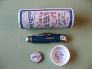 GREAT EASTERN 2026 NORTHFIELD 571326 GEPPETTO WHITTLER EASTER EGG BLUE BURLAP MICARTA 
