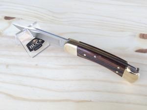 Buck 110 Hunter 50th Anniversary Edition Knife Ebony Handle 420HC Blade - New