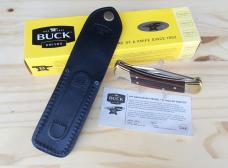 Buck 110 Hunter 50th Anniversary Edition Knife Ebony Handle 420HC Blade - New
