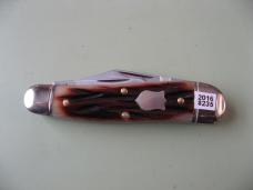 GREAT EASTERN 2026 NORTHFIELD 571326 GEPPETTO WHITTLER OXBLOOD STAGCUT NATURAL BONE #2