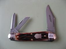GREAT EASTERN 2026 NORTHFIELD 571326 GEPPETTO WHITTLER OXBLOOD STAGCUT NATURAL BONE #2