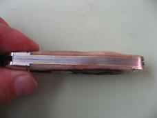 GREAT EASTERN 2026 NORTHFIELD 571326 GEPPETTO WHITTLER OXBLOOD STAGCUT NATURAL BONE #2