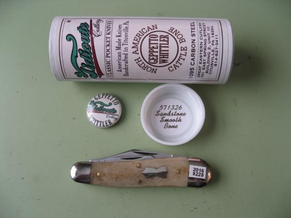 GREAT EASTERN 2026 NORTHFIELD 571326 GEPPETTO WHITTLER SANDSTONE SMOOTH BONE #2