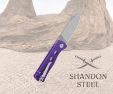 QSP QS150D1 Canary Knife Purple G10 Linerlock Folding Pocket Tool 3.5 Inch Blade