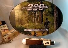 Remington 200th Anniversary "TRAPPER KNIFE" MINT in Beautiful Tin Display