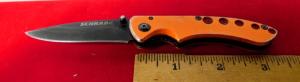 SCHRADE 3-12quot FRAME LOCK PRE-OWNED VERY NICE WITH BELT CLIP amp GOOD EDGE FOR DAILY CARRY