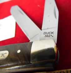  BUCK 382 Z APPROX. 3-1/2" CLOSED PRE-OWNED VERY NICE  FOR DAILY CARRY