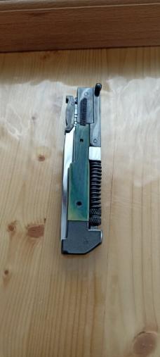 AK-47 switchblade bayonet Style with camel bone handles only 25 pieces build